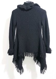 Fringe Trim Cardigan