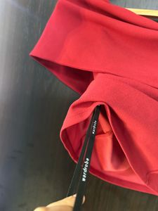 Wardrobe Westside Red Off Shoulder Chic Top