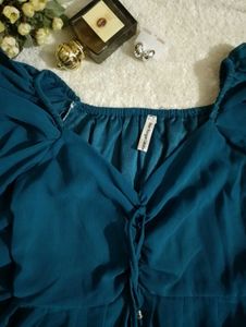 Blue Trendy Dress
