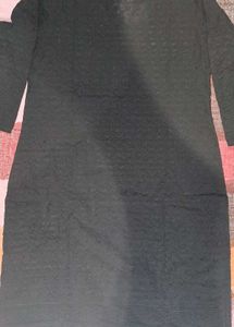 Elegant Black Kurta