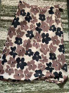 Floral Midi Skirt