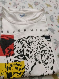 Casual Regular Never Mind Top (Size :100XL)
