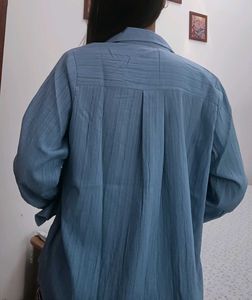 Blue Regular Fit Shirt