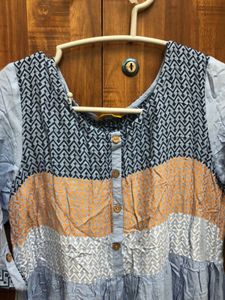 Aurelia Blue Kurti