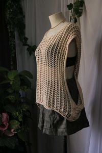 Crochet Knit Top