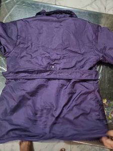 Purple Colour Beautiful Mini Long Coat