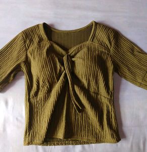 Sweetheart Neckline Top