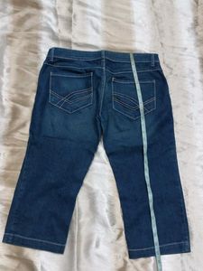 Capri Jeans - Dark Wash