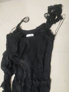 Zara Black Sheer Dress
