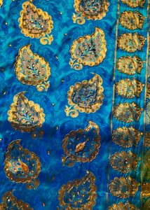 Maggam Work  Banarasi Silk Saree