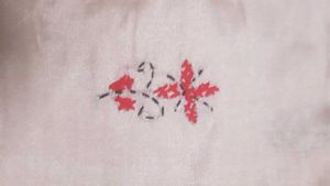 Hand Stitching Saree