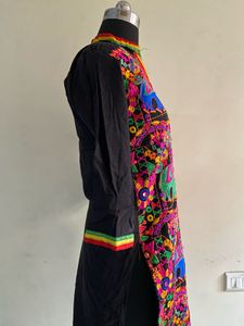 Jaipuri Elephant Print Kurta