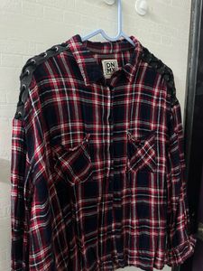 RED CHECKED checks Shirt