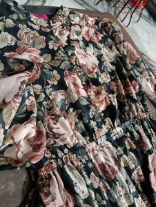 Floral Print Maxi Dress