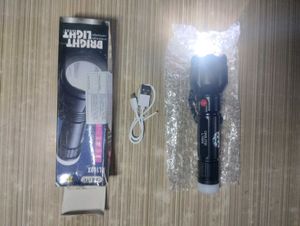 Led Rechargeable Torch With Both Side Light