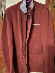 Maroon Casual Jacket