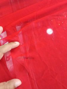 Red &amp; Gold Embellished Saree (Issue)