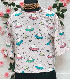 🎁Buy Two Get One Free🎁UFO Print Tee