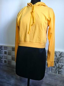 🎁Buy 1, Get 1 Free🎁H&amp;M Yellow  Hoodie Size S/M