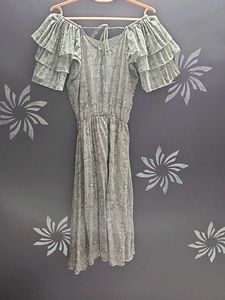 Off-Shoulder Ruffle Dress