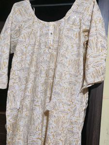 Printed Cotton Suit Set