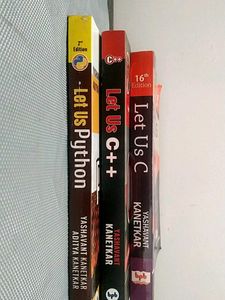 Programming Books: Python, C++, and C