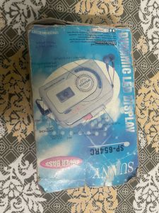 Sunny Cassette Player with Box – Need Minor Repair