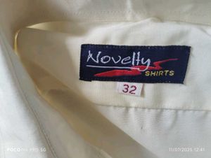 Vintage Cream Short-Sleeve Button-Down