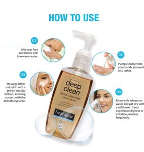 Combo Of Neutrogena Cleanser &amp; Serum