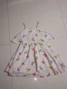 Butterfly Print Dress