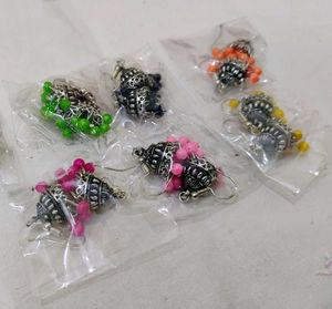 Multicolored Jhumke For Women