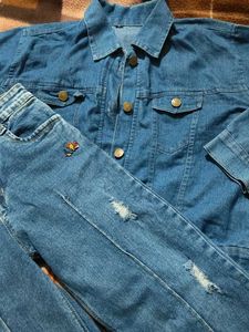 Denim Jeans And Jacket 🧥