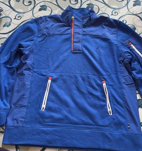 Nautica Blue Pullover Jacket