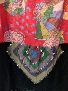 Desi Vintage Patchwork Top Y2k