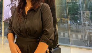 Black Shirt Dress