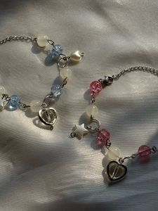 Matching Heart Bracelets