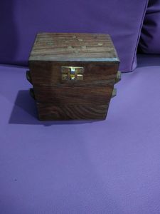 Wooden Jewellery Organiser Box 3 Tier Folding
