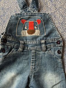 Cute Denim Baby Overalls