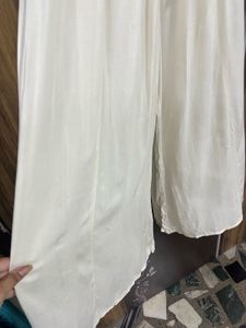 Flowy Cream Palazzo