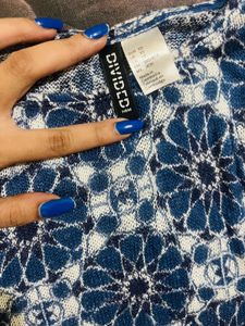 Combo 2 Women Tops - H&amp;M Blue &amp; Pink Cute HighNeck