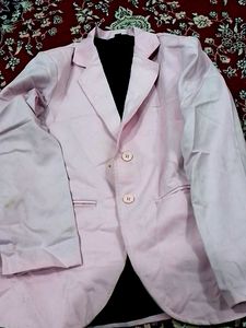 Pink Casual Jacket