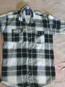 RMS Plaid Western Shirt