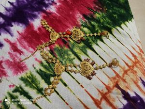 Gold Bridal JewellerySet,Hair Accessories Of17pcs