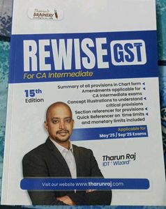 Revise GST for CA Intermediate
