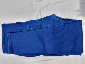 High Waist Navy Blue Skinny Womens Jeans
