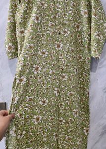 Green Floral Kurti&#39;s 🎀