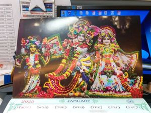ISKON Radha Govinda 2025 Calendar