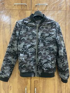 Cool Camo Bomber Jacket