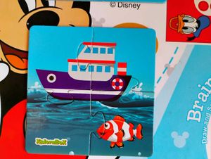 Kids Game And Puzzles 4 In 1