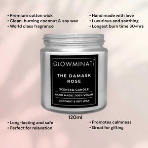 GLOWMINATi Premium Scented Candle 110gm